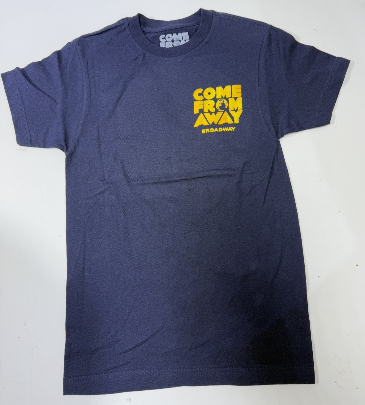 COME FROM AWAY + BROADWAY MUSICAL +logo Broadway TEE T-SHIRT +NEW OFFICIAL