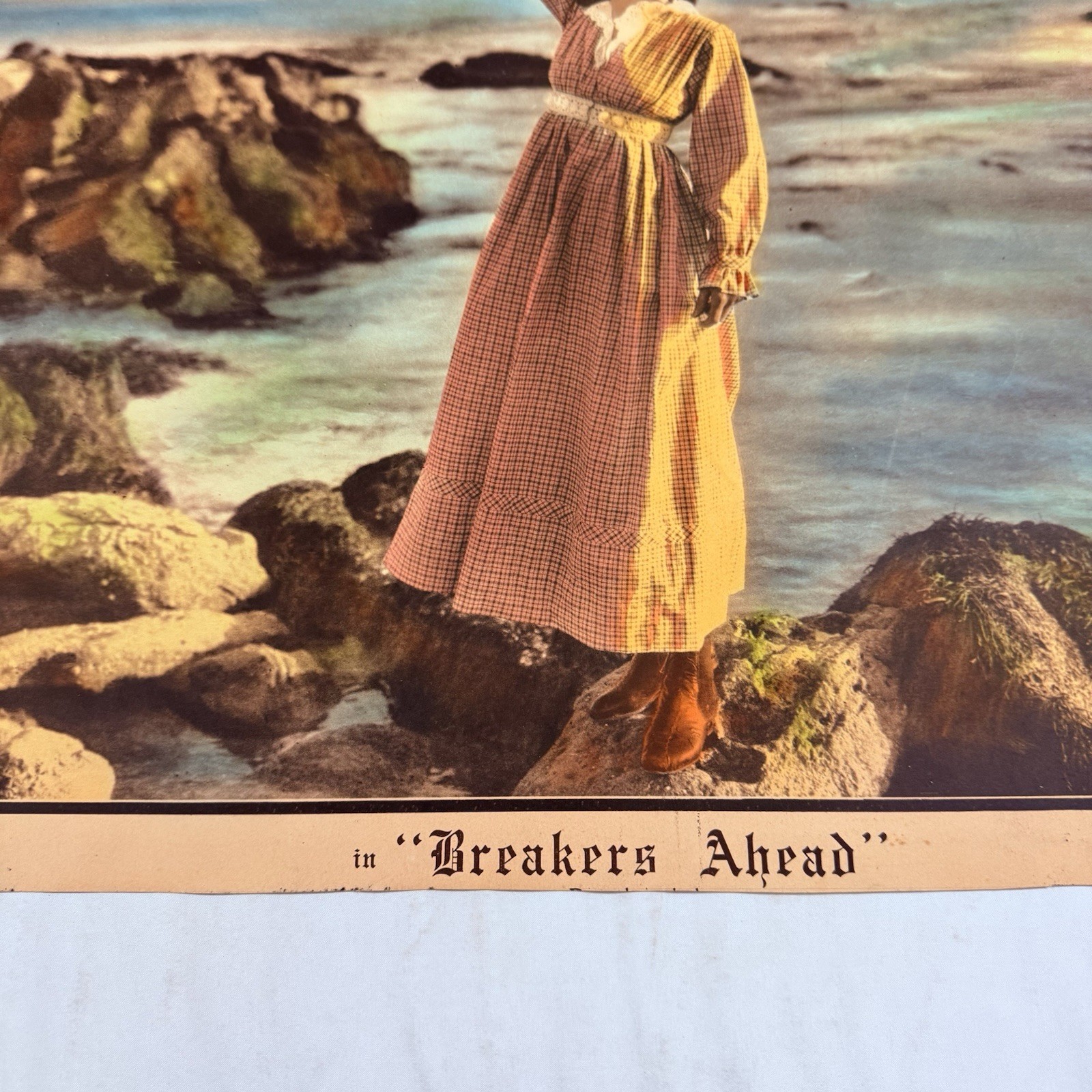 1918 Breakers Ahead Original Rolled 18×22” Silent Movie Poster Viola Dana