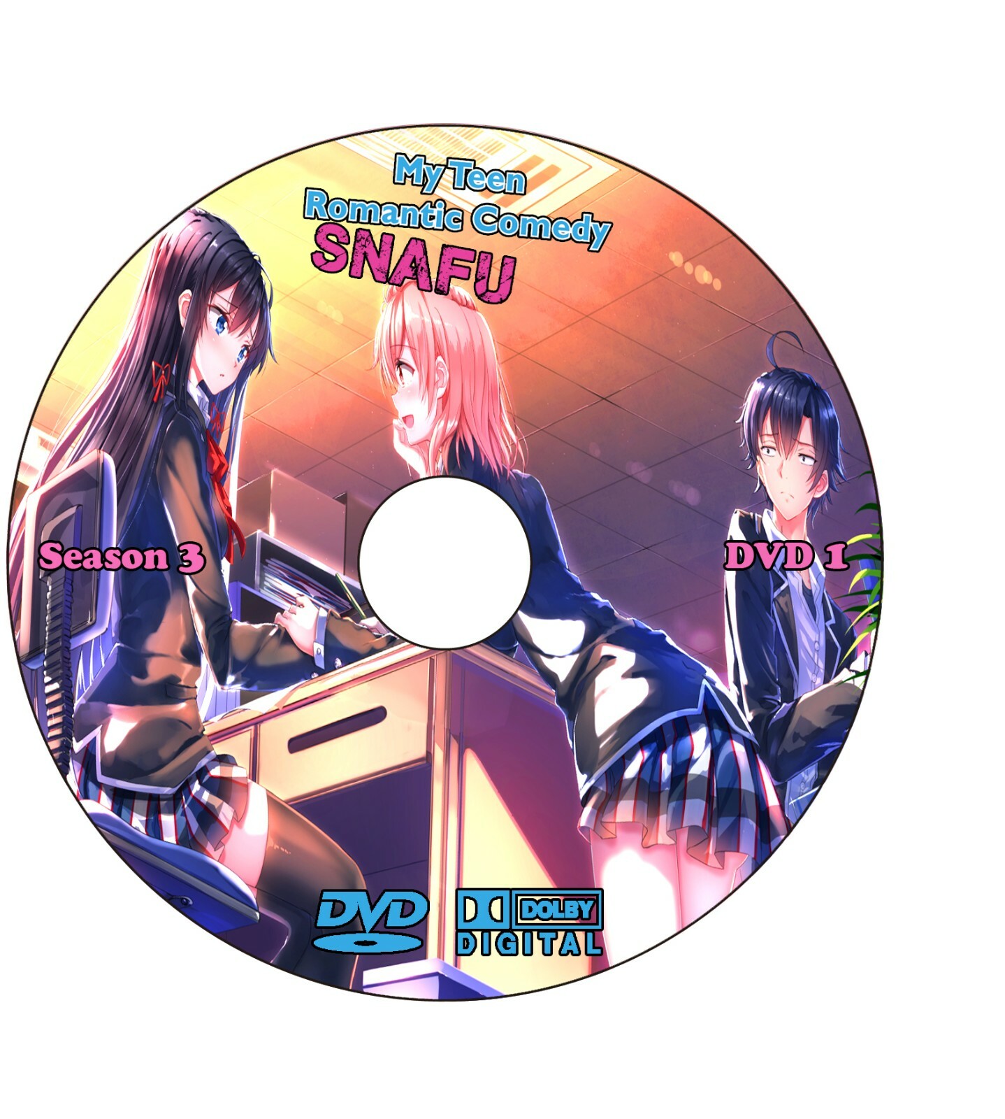 My Youth Romantic Comedy Is Wrong, As I Expected SNAFU Season 1-3 Dual Audio