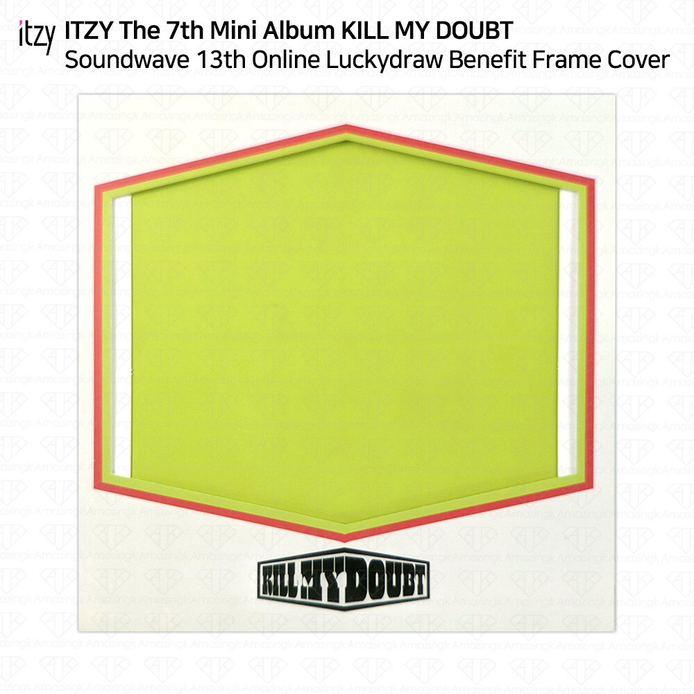 ITZY KILL MY DOUBT Soundwave 13th Online Luckydraw Photocard Square Photo KPOP