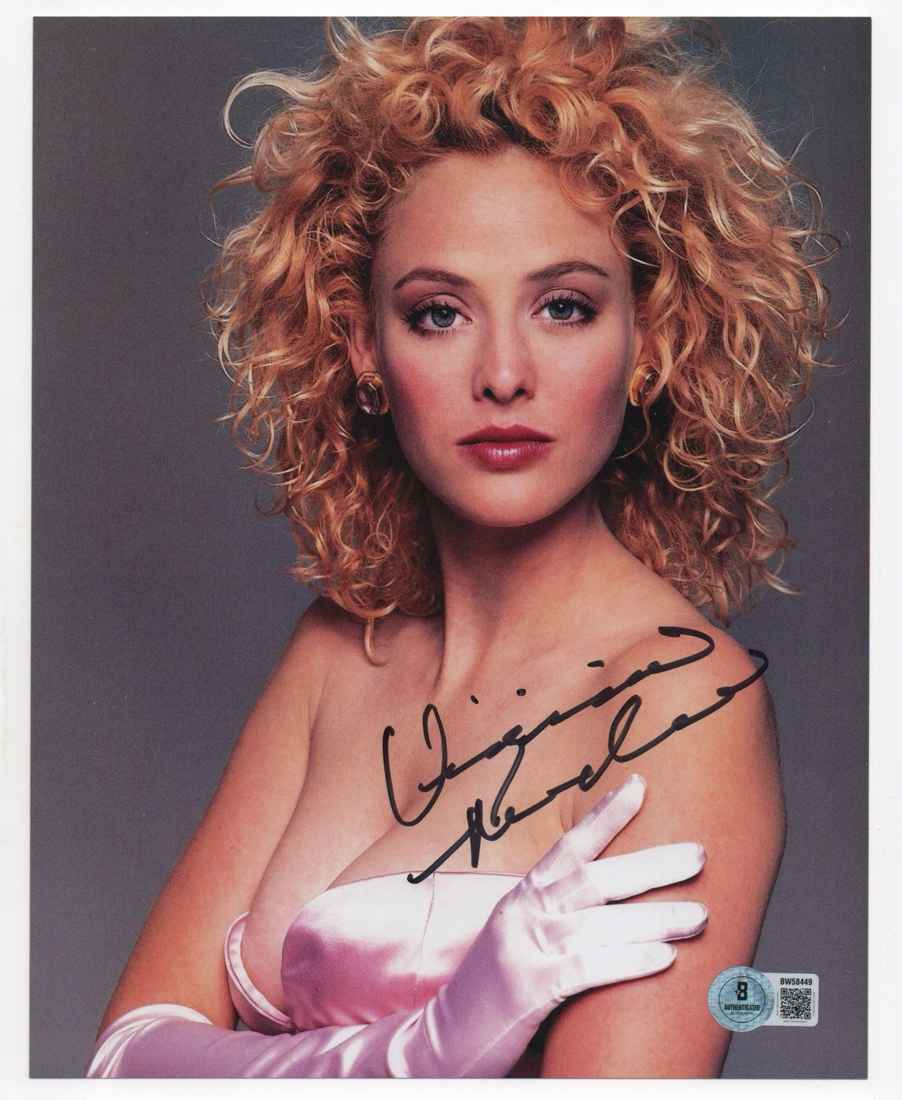 Virginia Madsen autographed signed 8×10 photo Beckett BAS COA Sexy Hot Candyman