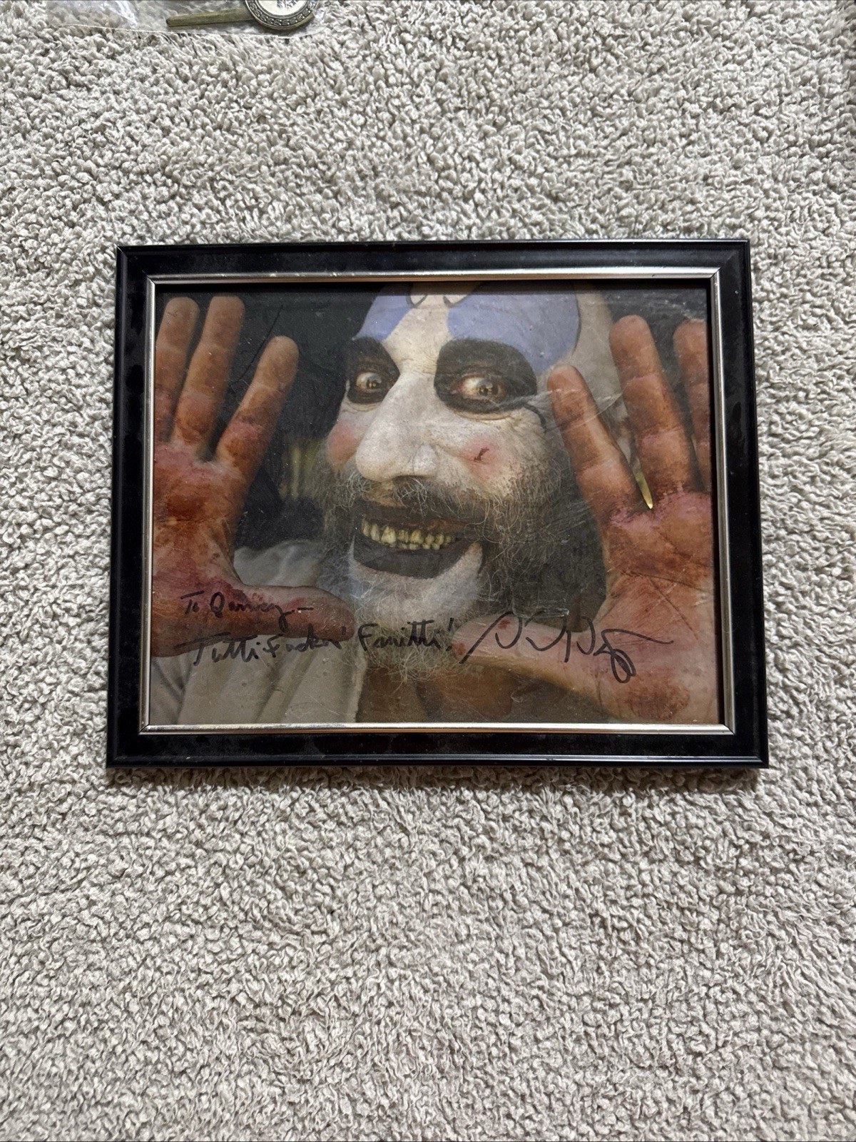 Authentic Sid Haig Captain Spaulding Autographed Signed Photo Picture
