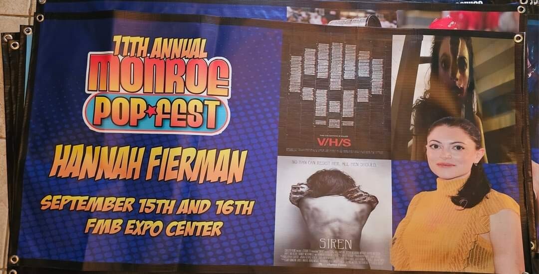 Signed Comic Convention Guest Banners DRAGON BALL Z FRIDAY THE 13TH WATERBOY