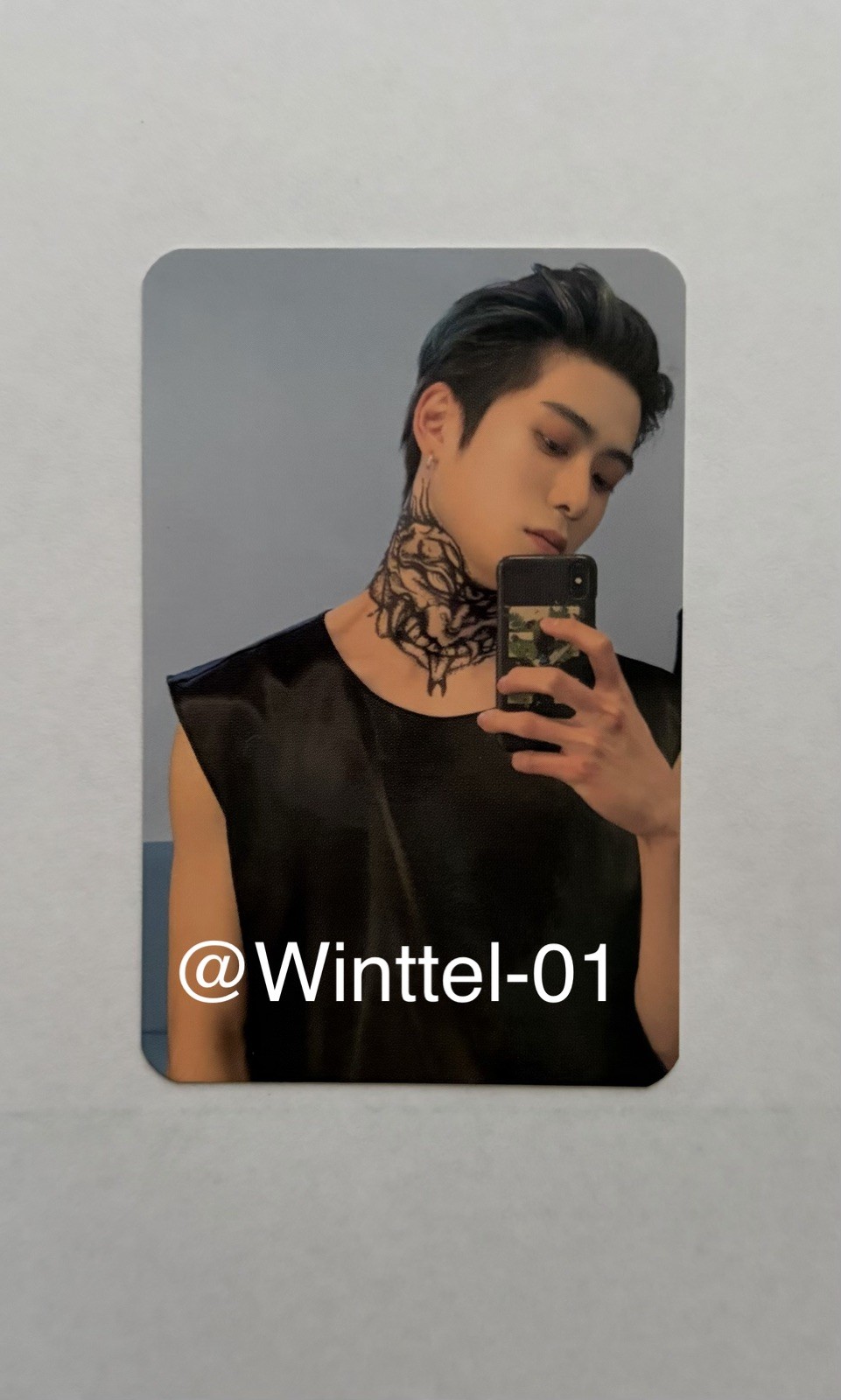 jaehyun neo zone punch kihno tattoo photocard RARE