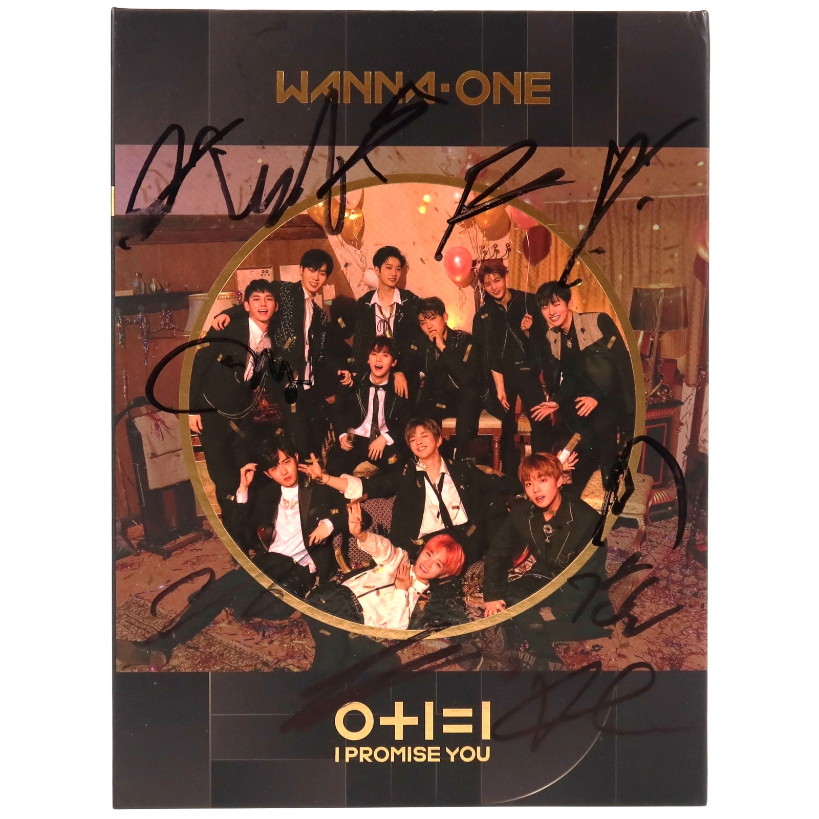 Wanna One – I Promise You Signed Autographed CD Album Promo 2018