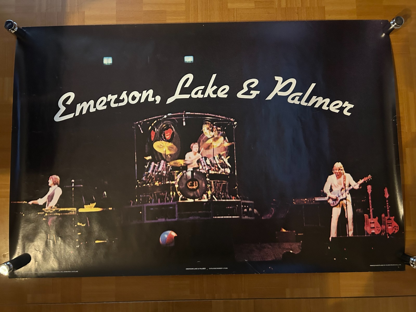 Emerson Lake & Palmer / Vintage 1979 UK Original Official Poster 24x37in 62x95cm