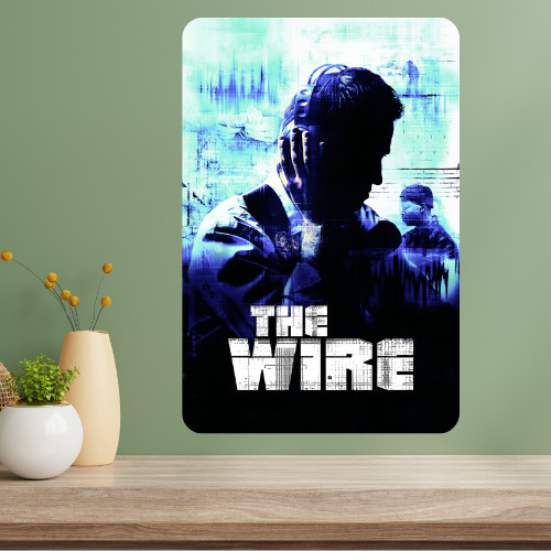 The Wire Classic TV Show Metal Poster Sign