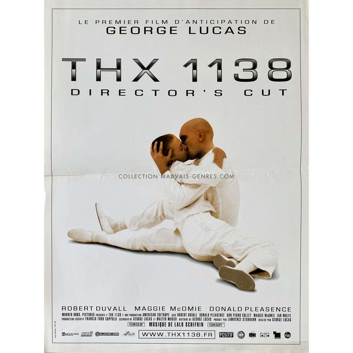 THX 1138 Movie Poster – 15×21 in. – 1971/R2007 – Robert Duvall, George Lucas