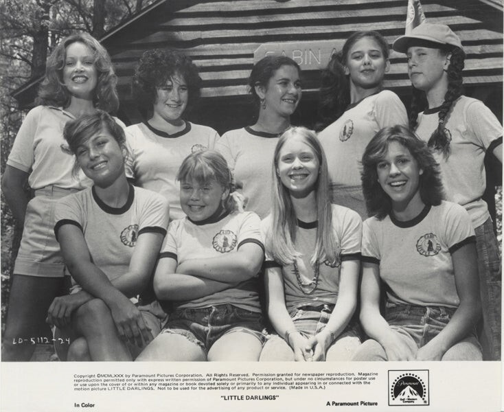 Little Darlings Tatum O’Neal Kristy McNichol Girl Campers Original Photo Snipe