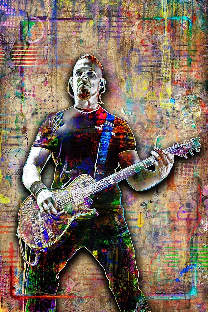 Creed & Alter Bridge guitarist Mark Tremonti 8x12in Pop Poster Free Ship US