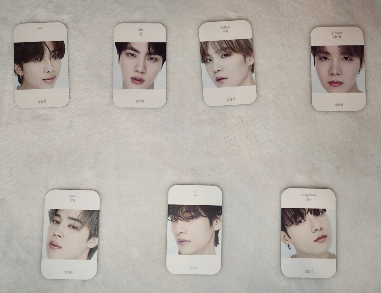 BTS BEYOND THE STORY 10-YEAR RECORD BTS Photocard English Version Barnes & Noble