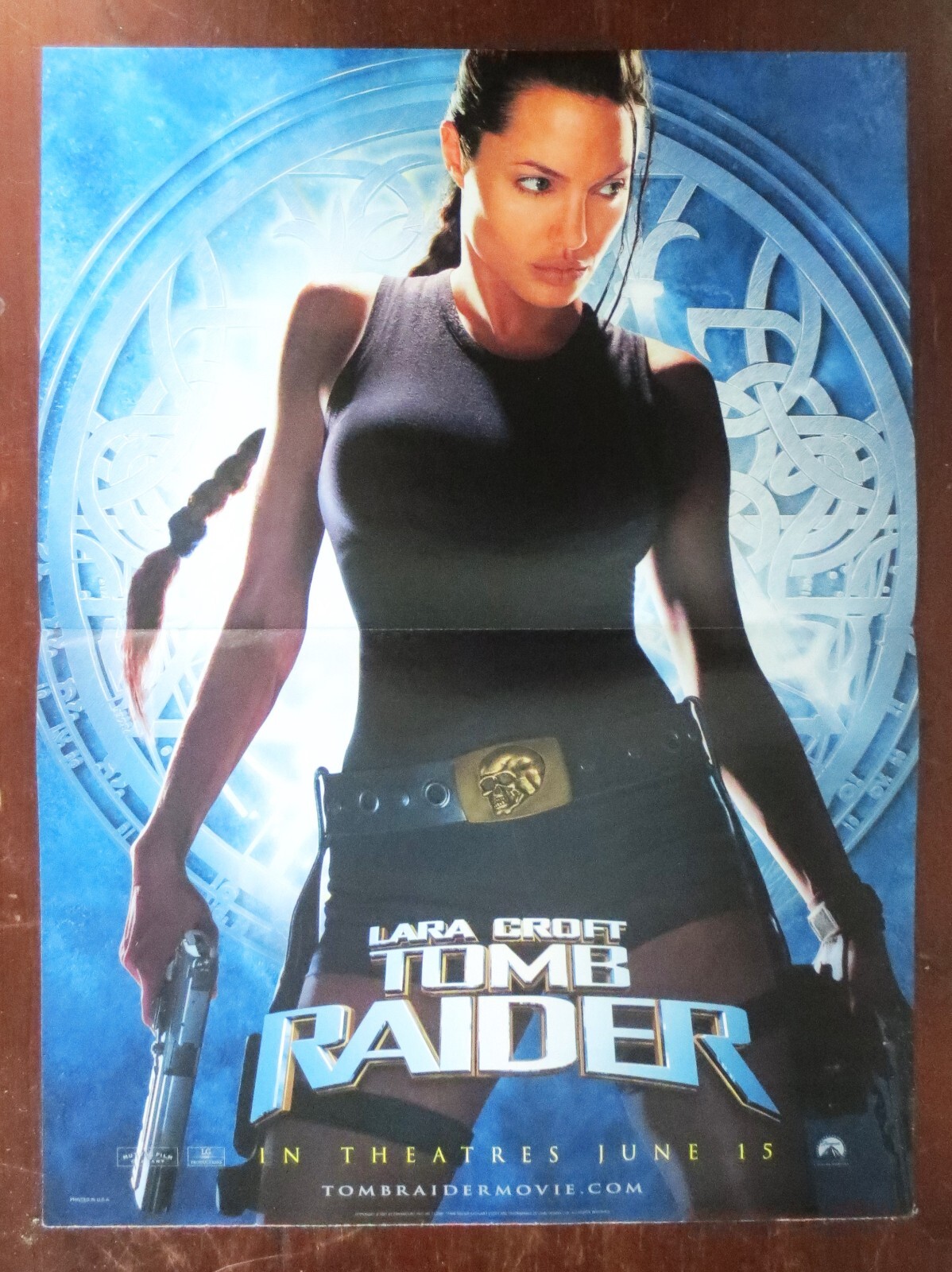 TOMB RAIDER ANGELINA JOLIE POSTER