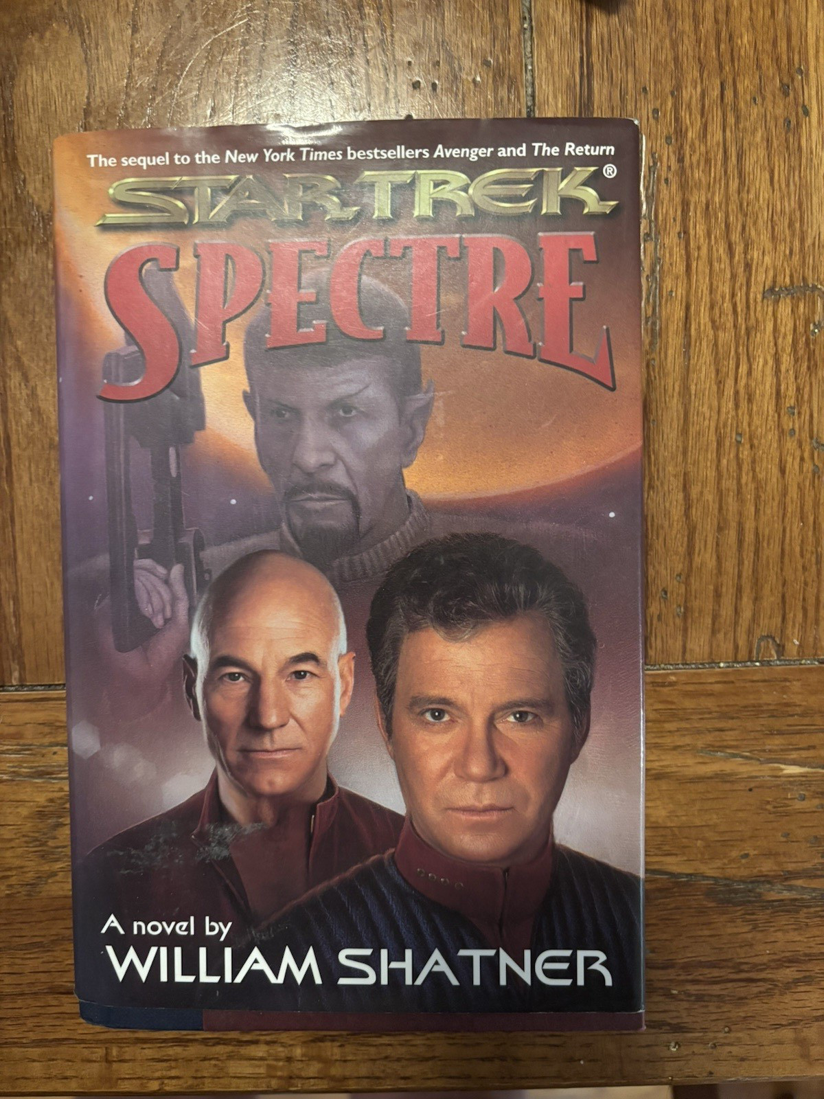 RARE SIGNED!! Star Trek: Spectre by William Shatner VG+/VG+ 1st