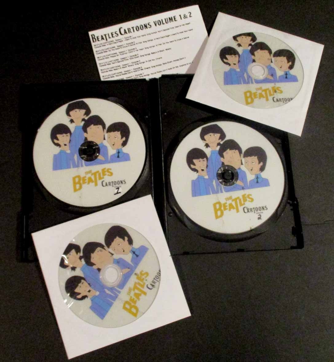 Beatles Cartoons – Complete Series – 39 Episodes – 4 Disks