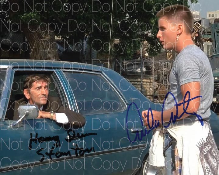 Repo Man signed Emilio Estevez Stanton 8X10 photo picture poster autograph RP