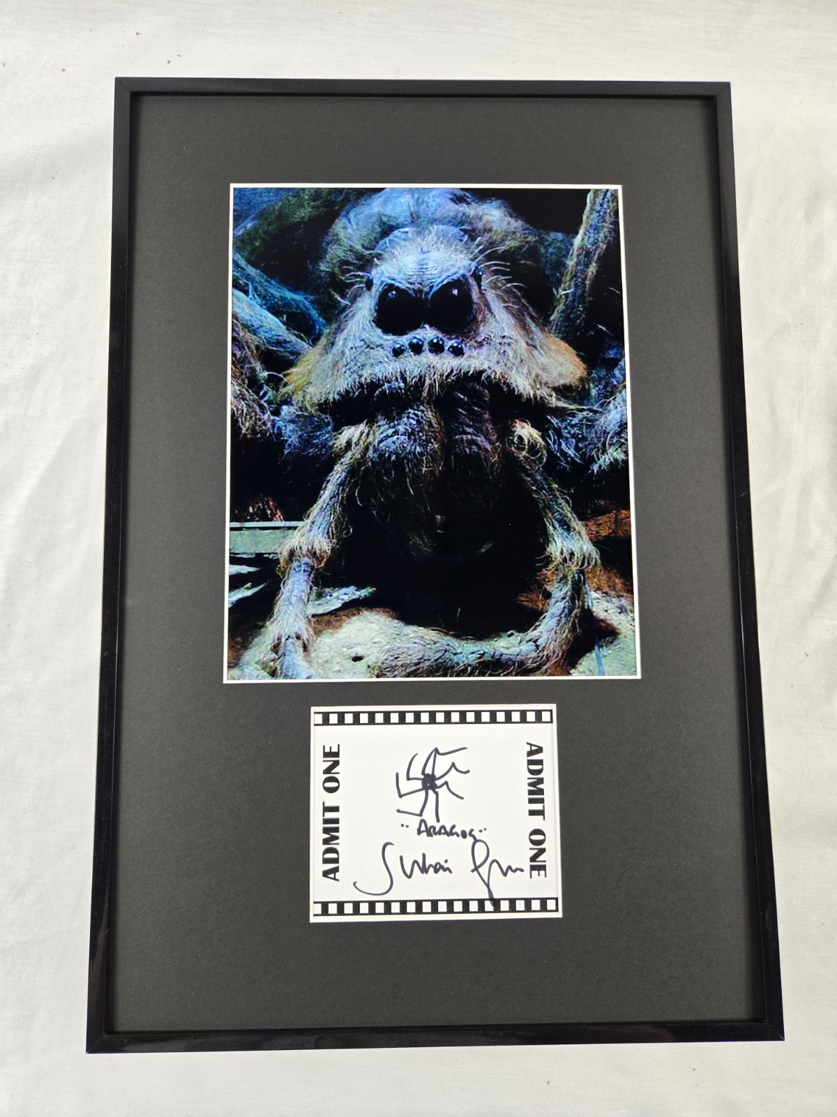 Julian Glover Signed Acromantia Sketch Display Framed 12×18″ Harry Potter