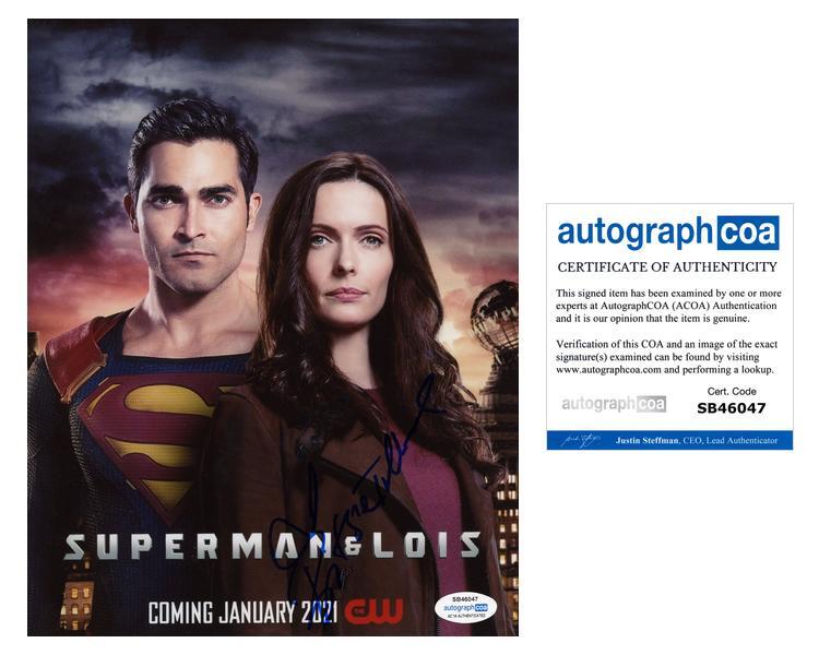 Elizabeth Tulloch “Superman & Lois” AUTOGRAPH Signed Bitsie 8×10 Photo C ACOA