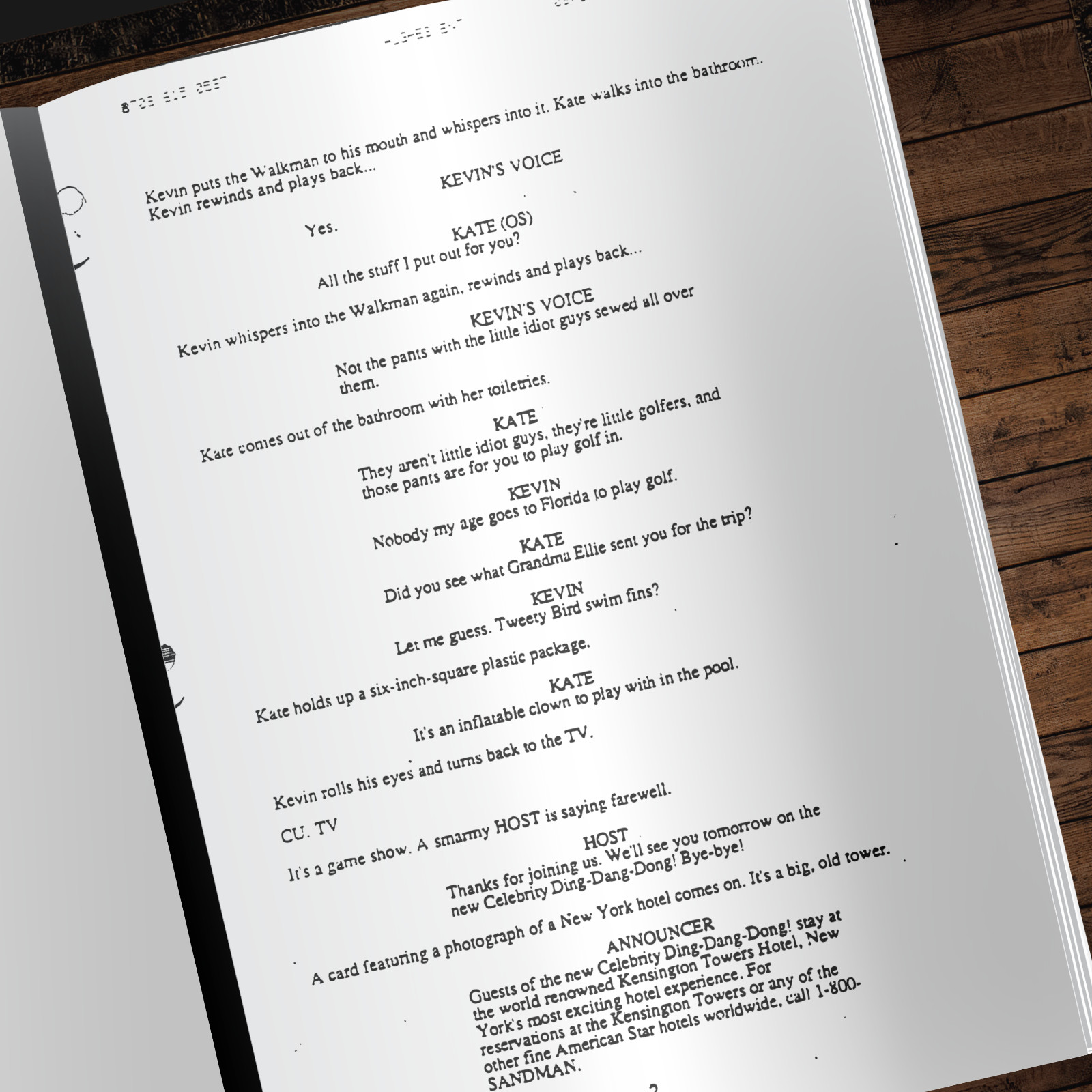 Home Alone 2 Script Signed, Autograph Reprints- Full Script, Collectors Gift.