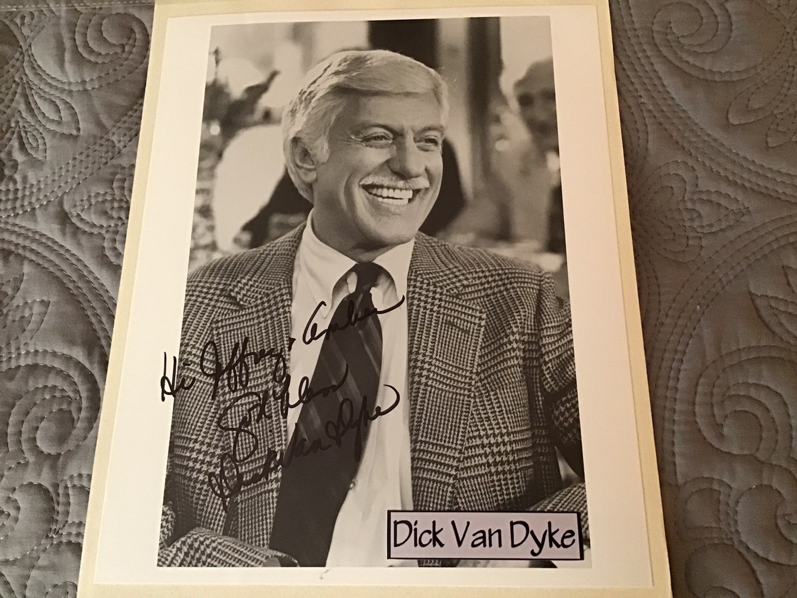 Entertainment Legends Autographed Glen Campbell Dick Van Dyke Tom Jones