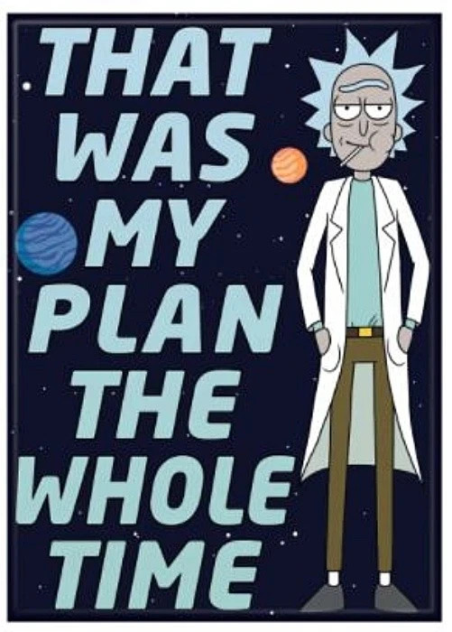 Rick And Morty Flip The Pickle Collectible Fridge Magnet NEW Buy More & Save $