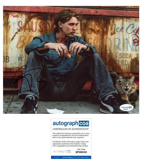 Austin Butler “Caught Stealing” AUTOGRAPH Signed ‘Hank Thompson’ 8×10 Photo ACOA