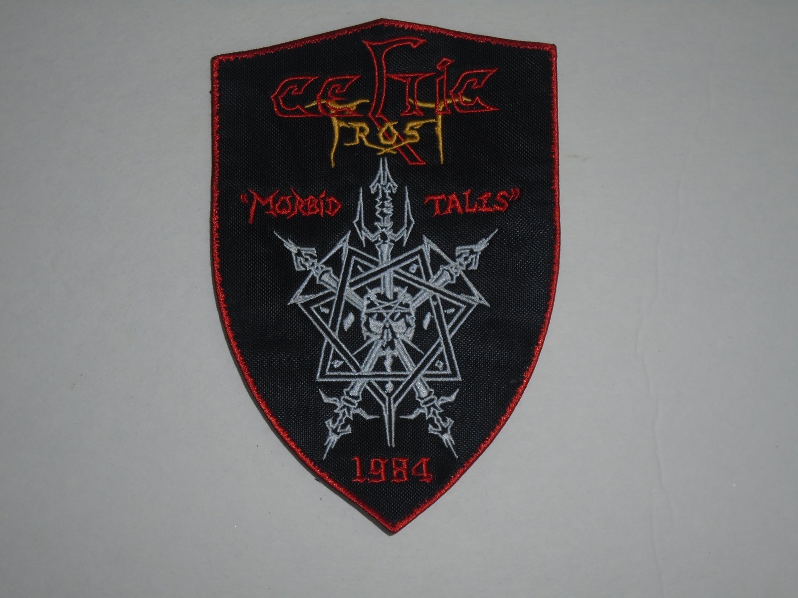 CELTIC FROST MORBID TALES EMBROIDERED PATCH