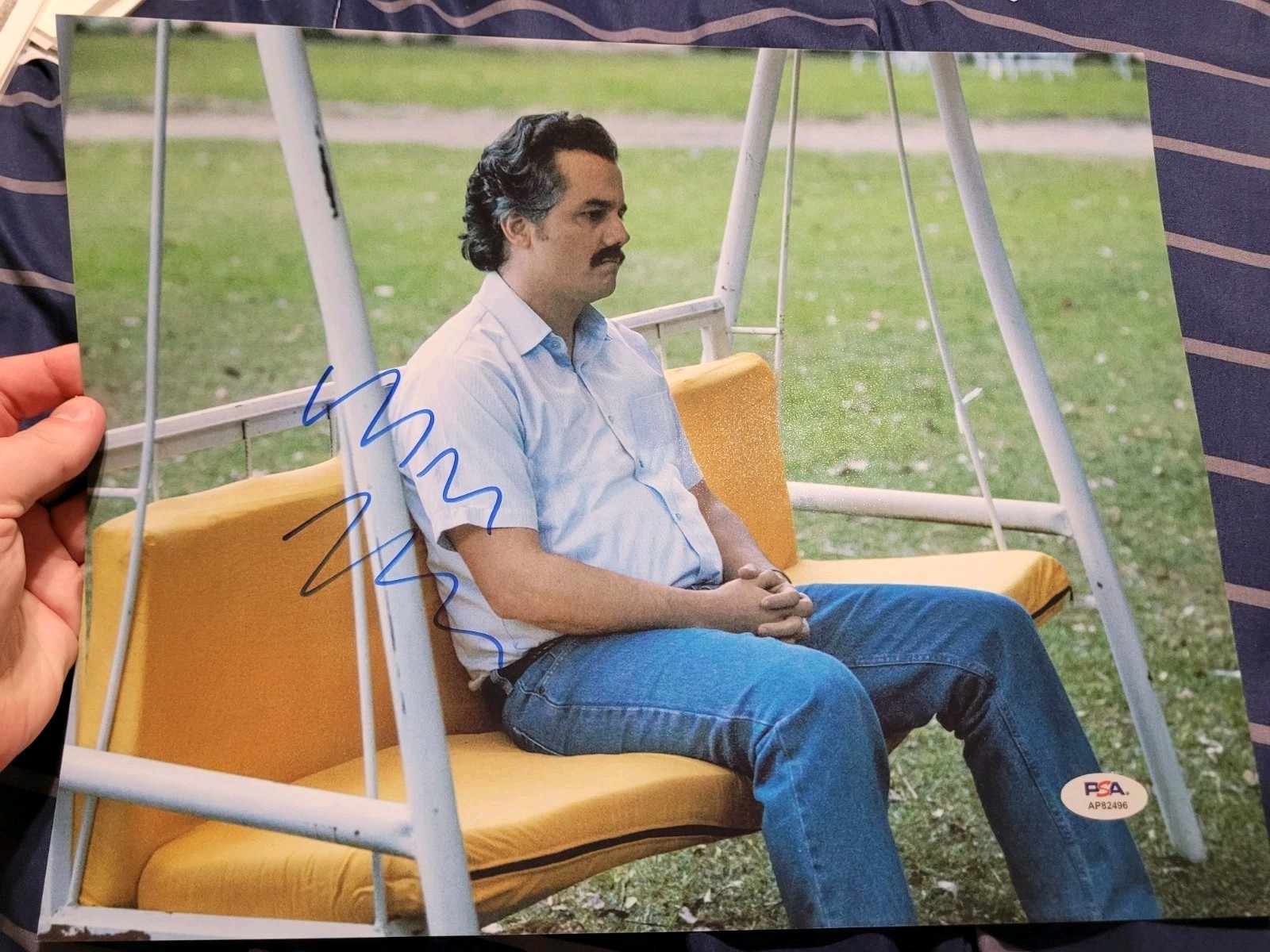 Warner Moura Signed autograph 11×14 PSA COA Narcos Pablo Escobar Squad