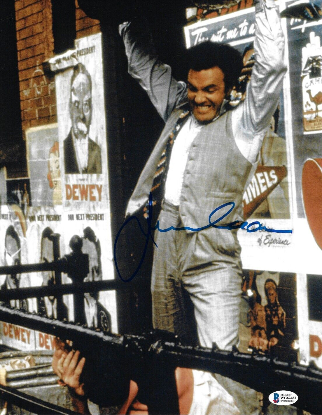 James Caan Signed 11×14 Sonny The Godfather Photo Fight Beckett Witnessed