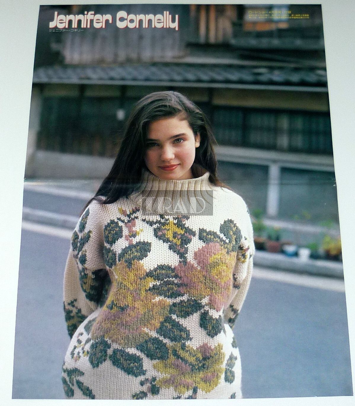 JENNIFER CONNELLY in Japan/ PHOEBE CATES 1980s JPN Pinup Poster 10×14 #ss7