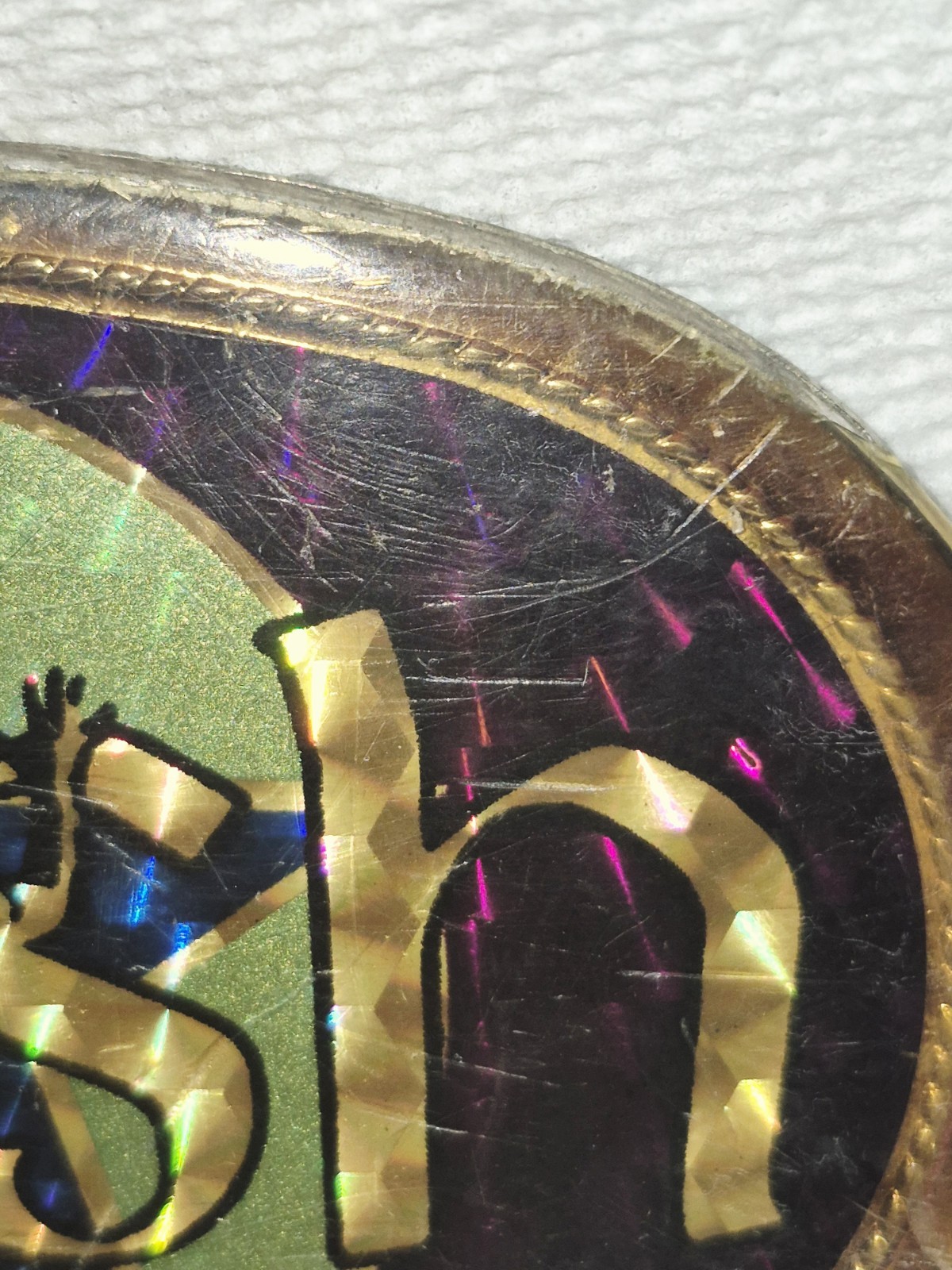 Rush Starman Prism Belt Buckle 1978 Pacifica Collectible VNT READ & SEE PICTURES