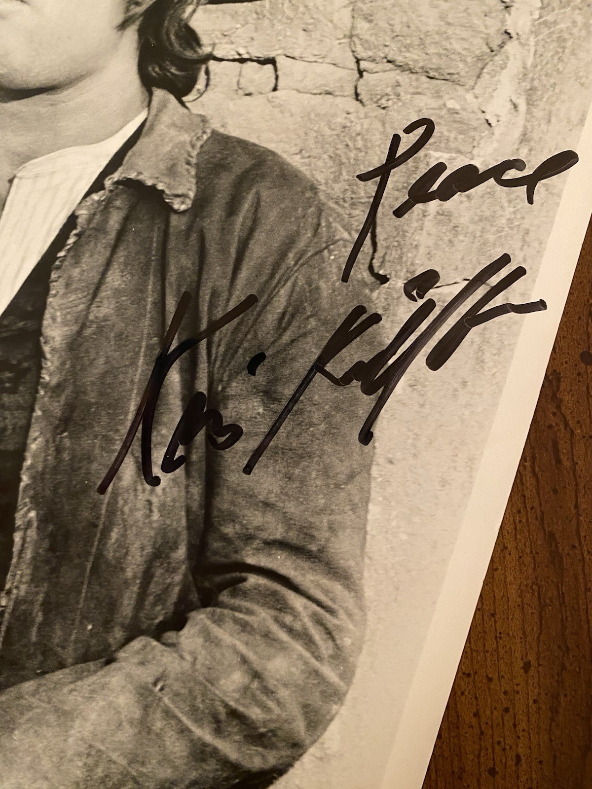 Kris Kristofferson Signed Autographed Photo w/ COA Pat Garrett And Billy The Kid