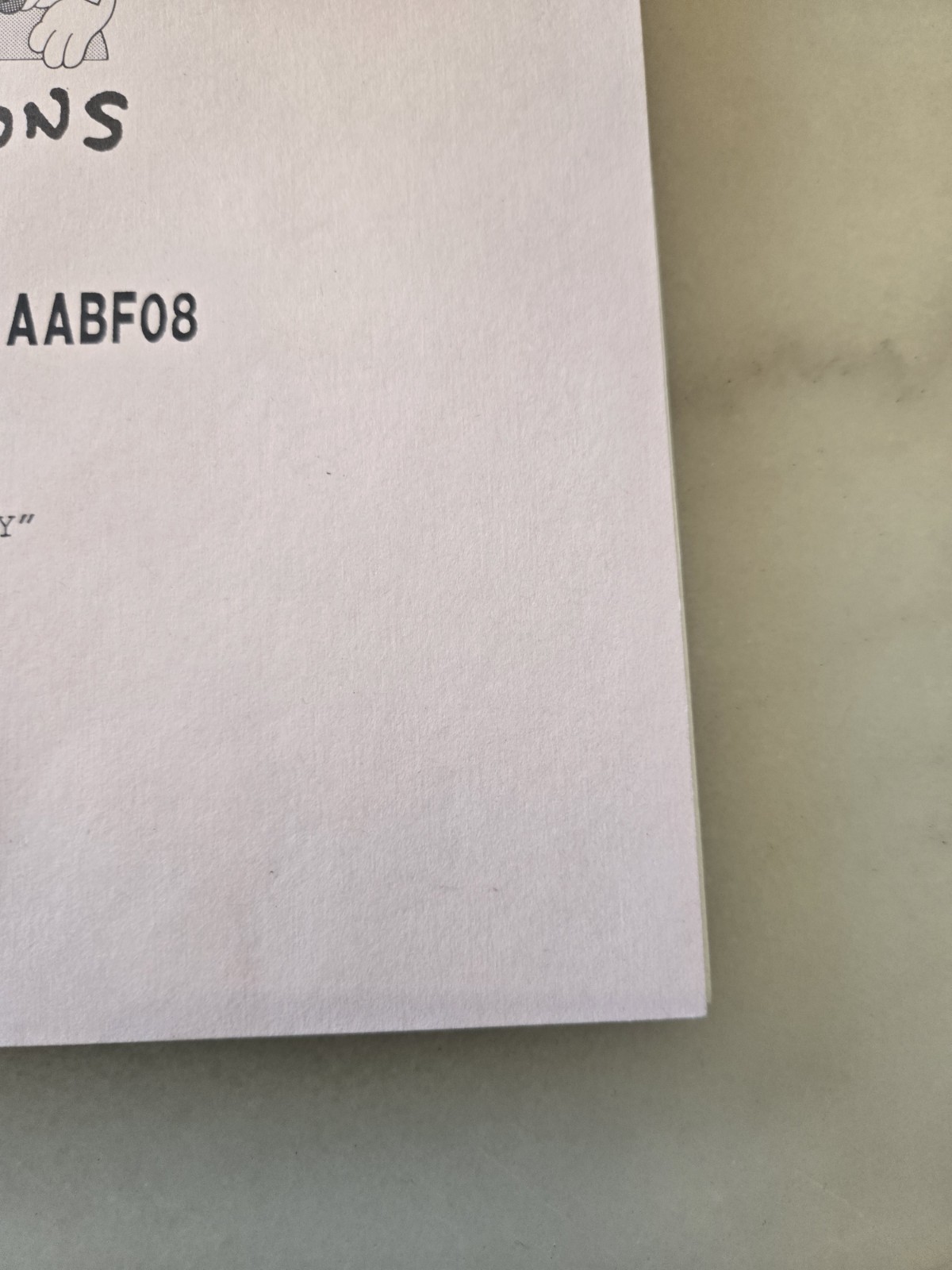 RARE Vintage Signed Troy Aikman THE SIMPSONS Script