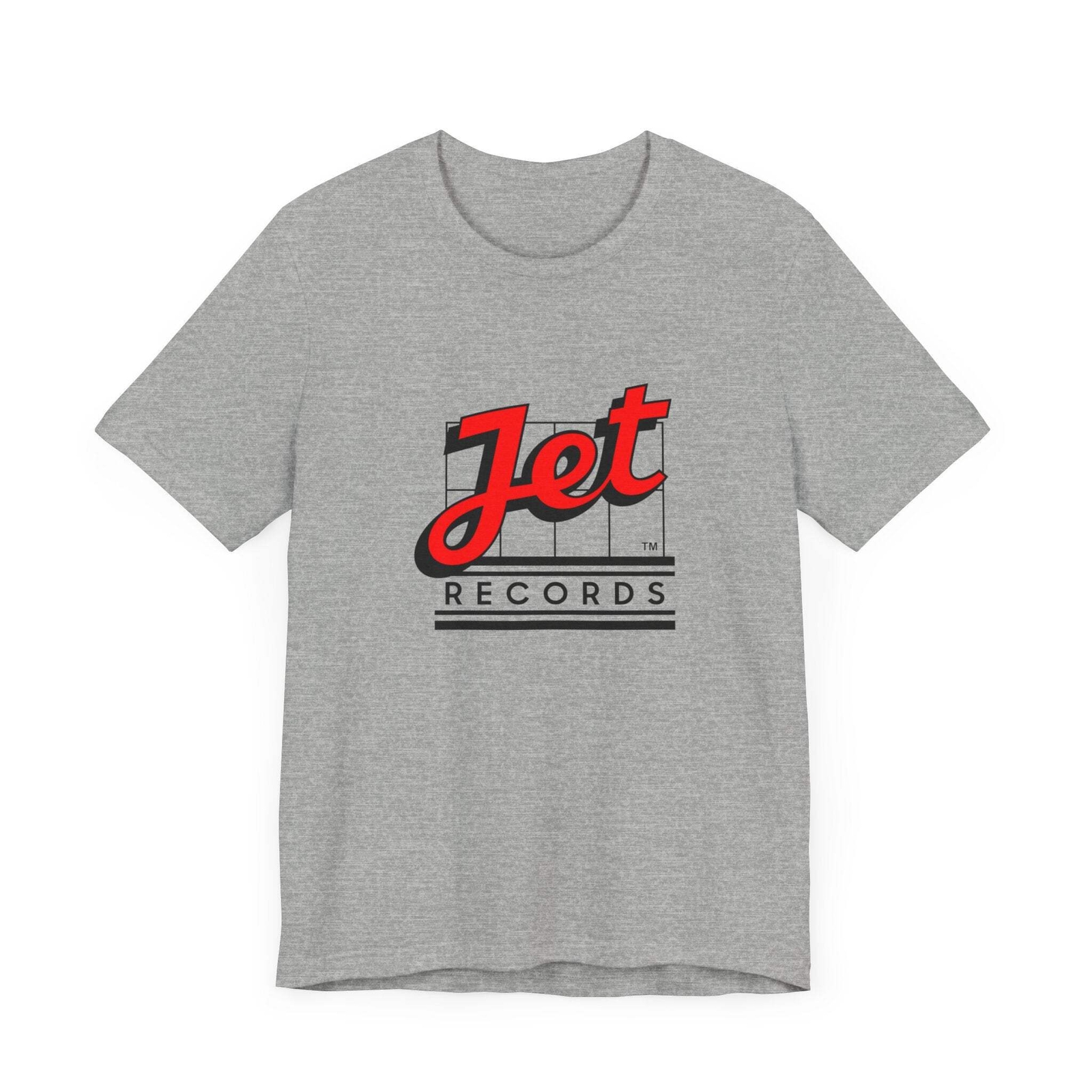 Vintage Jet Records Label Logo Unisex Jersey Short Sleeve T-Shirt