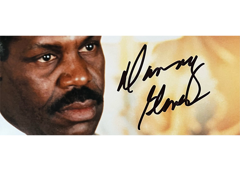 Danny Glover Signed Lethal Weapon 8×10 Photo PSA