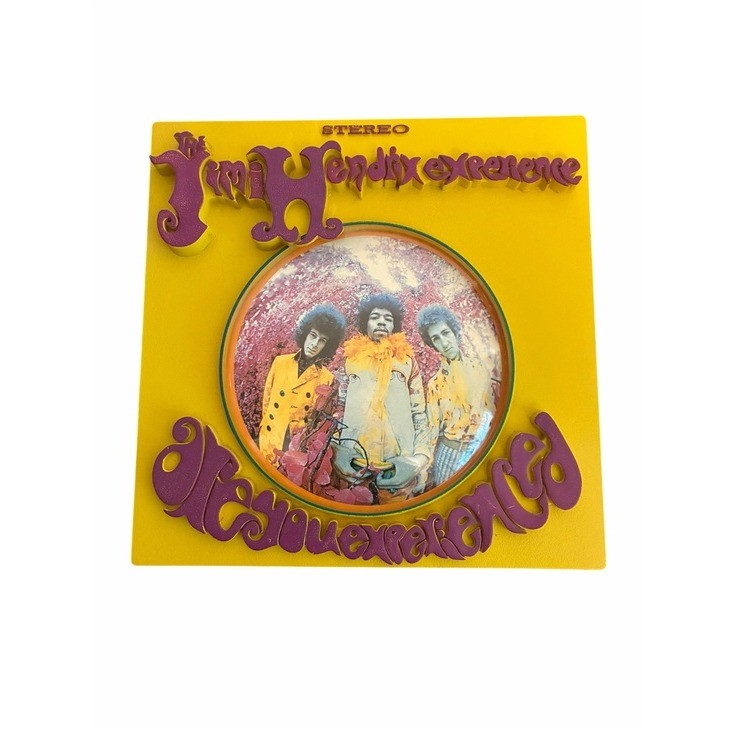 McFarlane Toys Jimi Hendrix Experience Are You Experienced 3D Album Cover Art