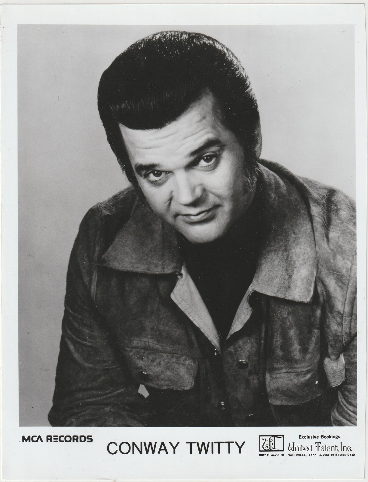 Conway Twitty – Original Publicity Promo Photos 12 8×10 Loretta Lynn