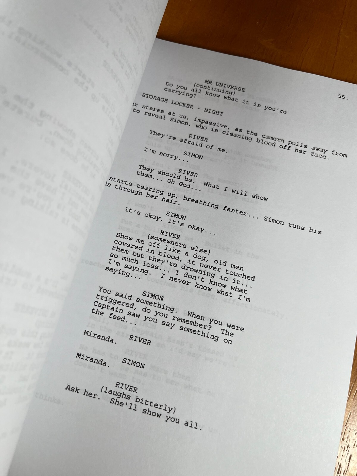 Serenity Script Signed- Autograph Reprints- Serenity Movie- Firefly Movie