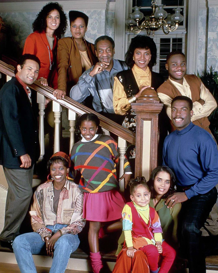 8×10 Color photo of the cast of “The Cosby Show”.