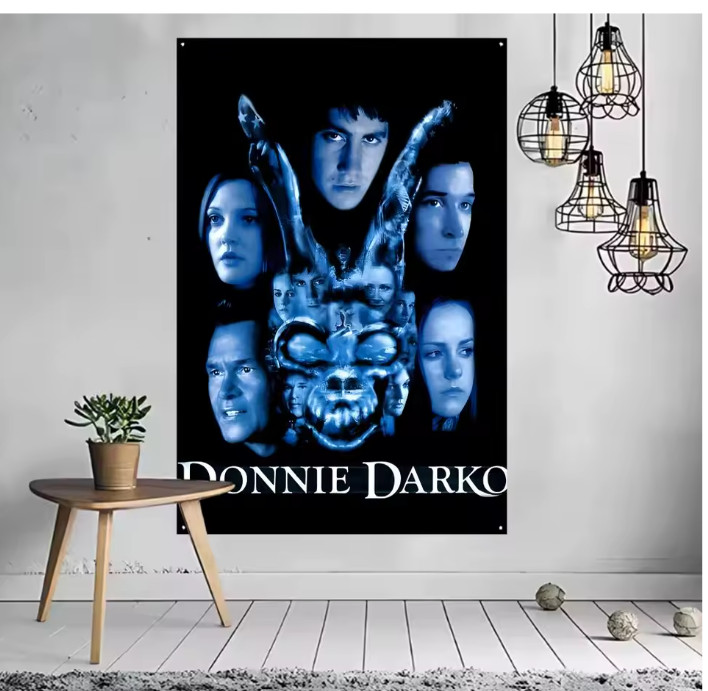 Donnie Darko Flag 2.5x3FT Donnie Darko Banner Donnie Darko Tapestry 80s 90s