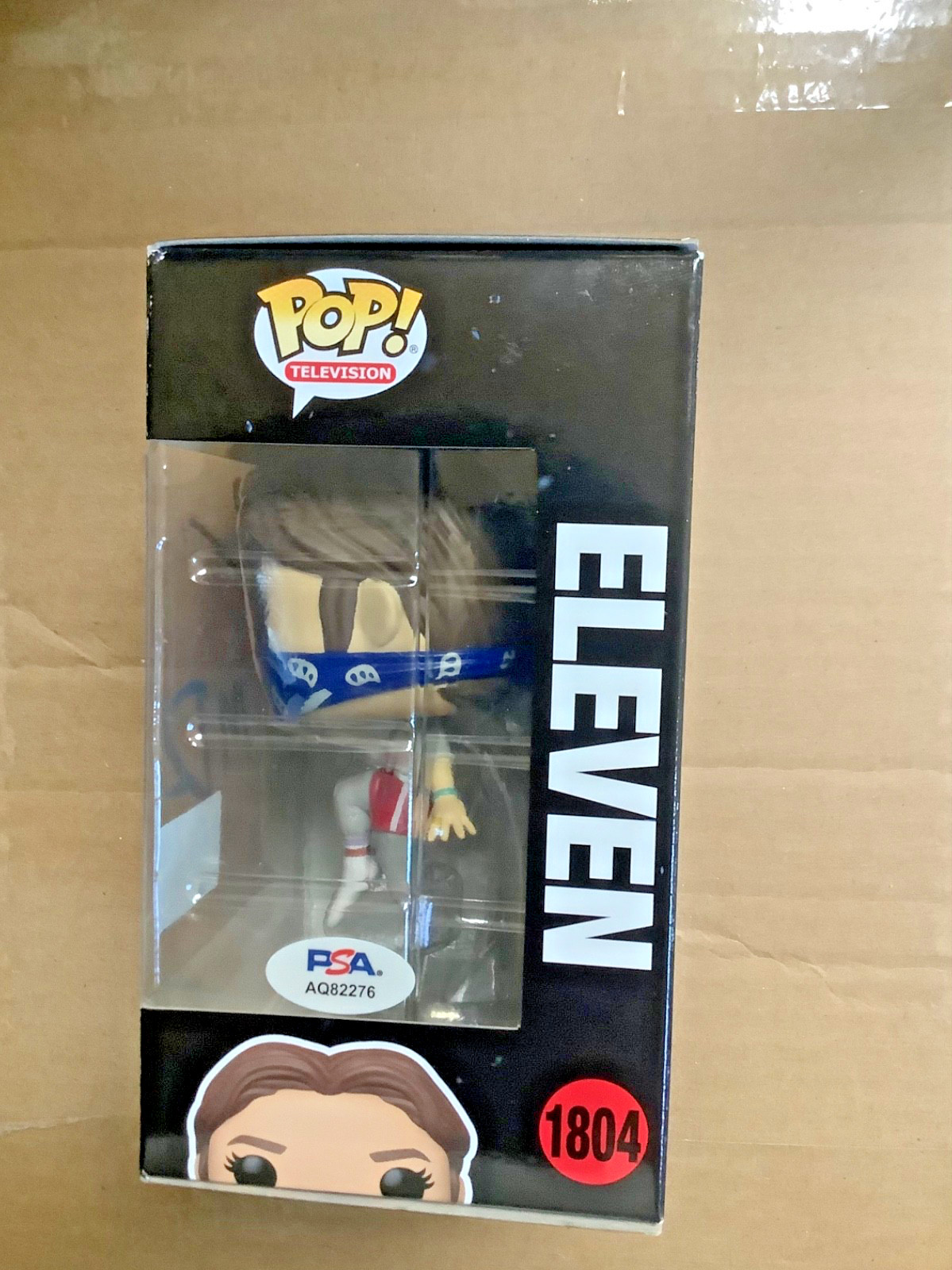 STRANGER THINGS SIGNED AUTOGRAPHED DUFFER BROTHERS ELEVEN FUNKO POP COA PSADNA