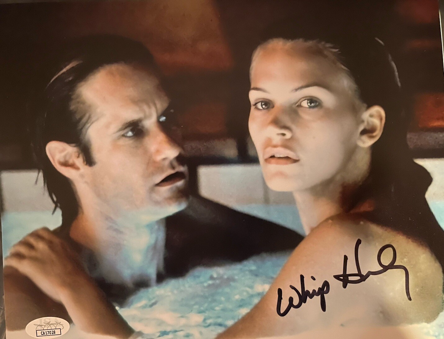 “SPECIES” Whip Hubley Signed 8×10 Color Photo JSA Certified