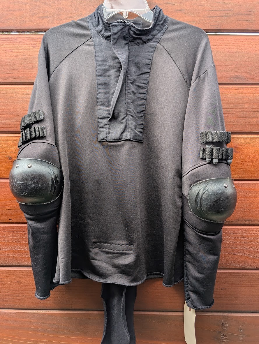 Screen-Worn Total Recall (2012) Federal Police Under-Suit Top & Balaclava Black