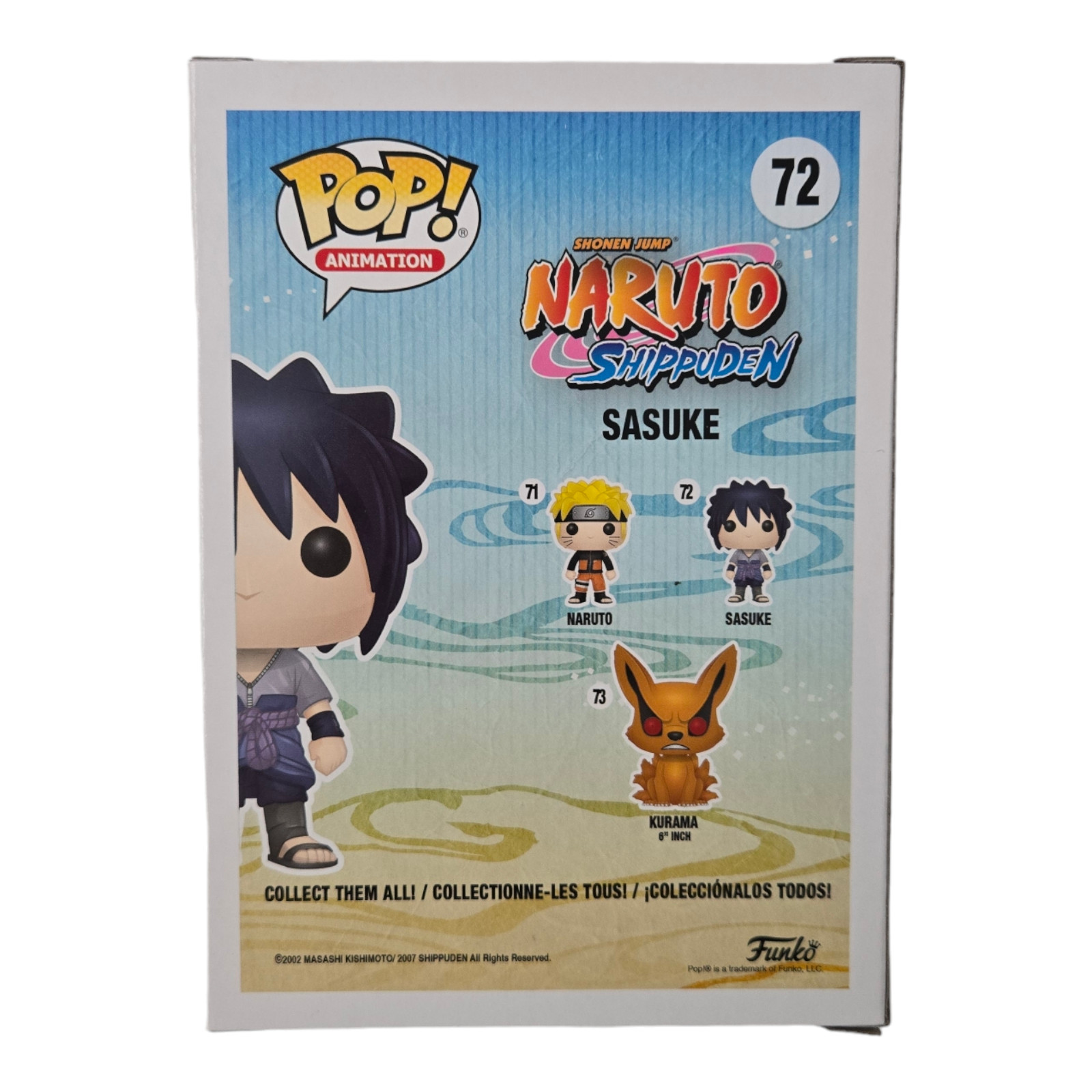 Sasuke Signed Funko Pop Yuri Lowenthal Naruto Autograph Boruto Anime JSA COA 741