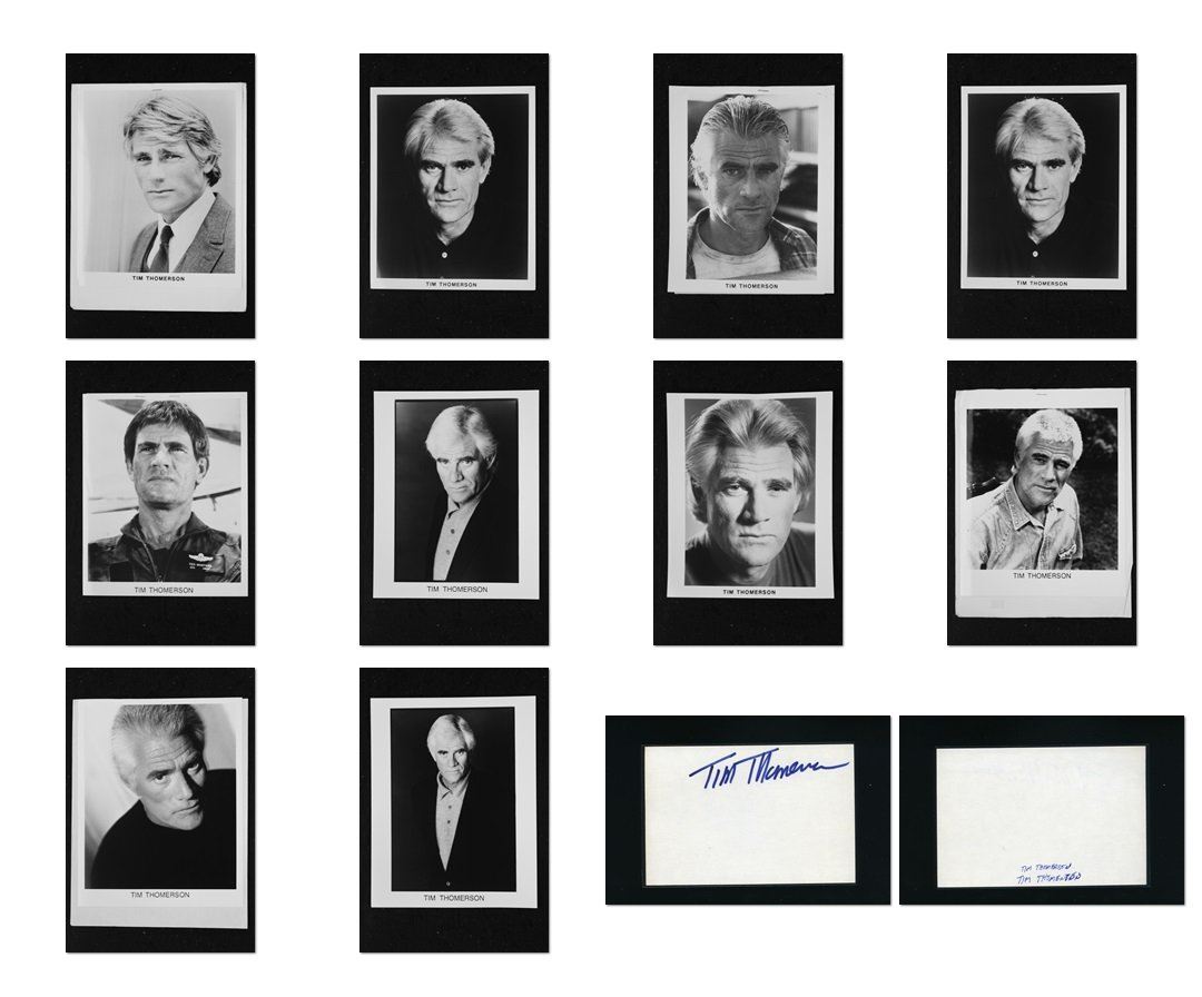 Tim Thomerson – Signed Autograph and Headshot Photo set – Near Dark