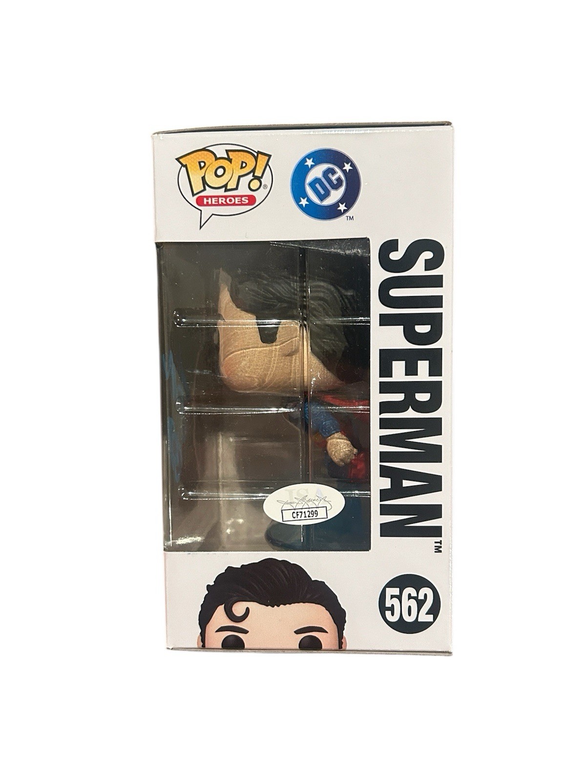 JAMES GUNN SIGNED SUPERMAN FUNKO POP 562 2025 DIRECTOR JSA COA