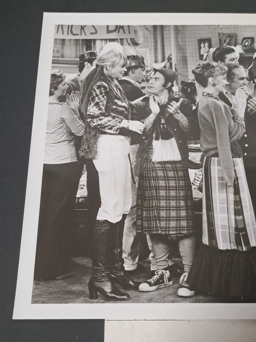 Vintage 1978 Lavern & Shirley Original Press Photo With Paperwork Penny Marshall