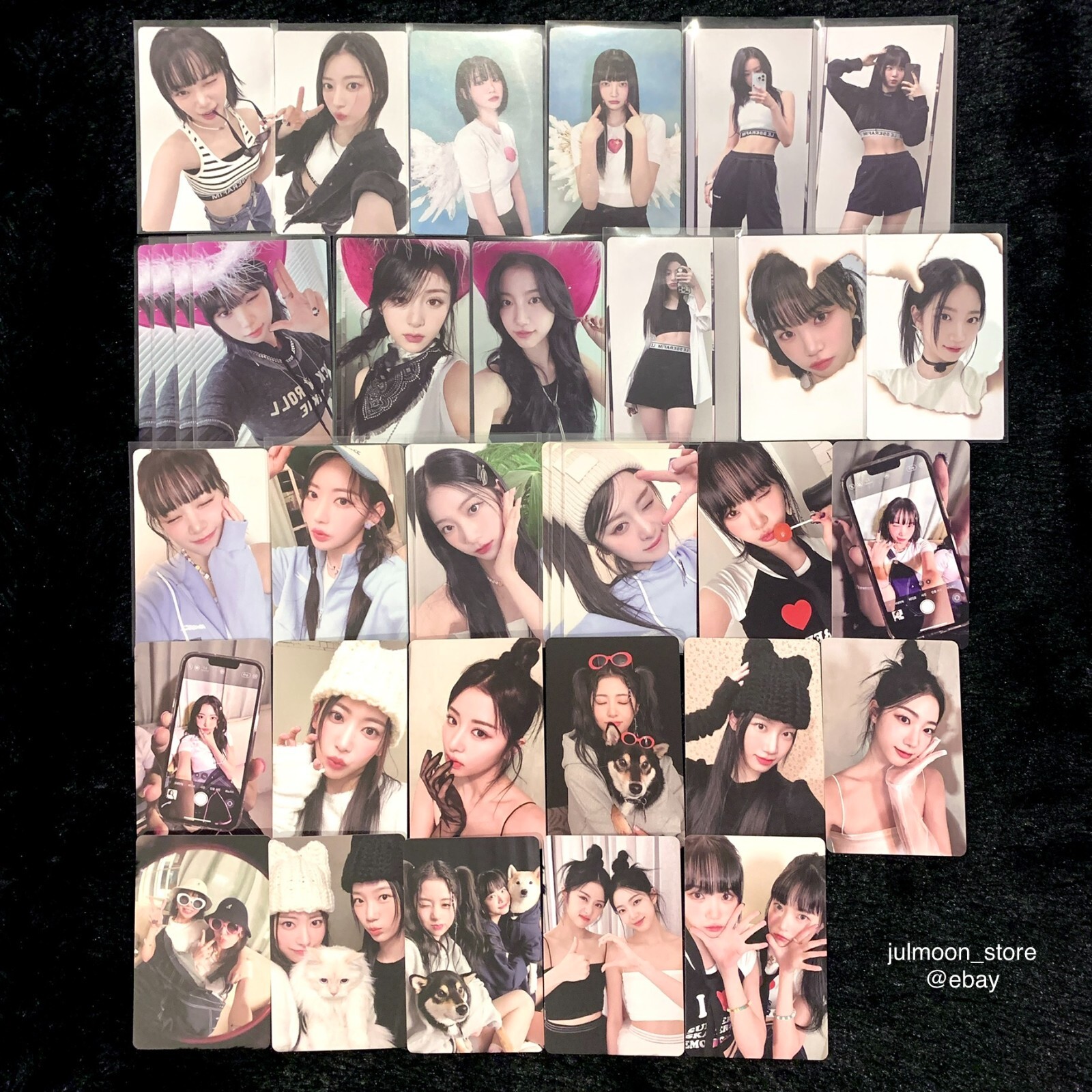 LE SSERAFIM – UNFORGIVEN OFFICIAL PHOTOCARD LESSERAFIM STANDARD WEVERSE COMPACT