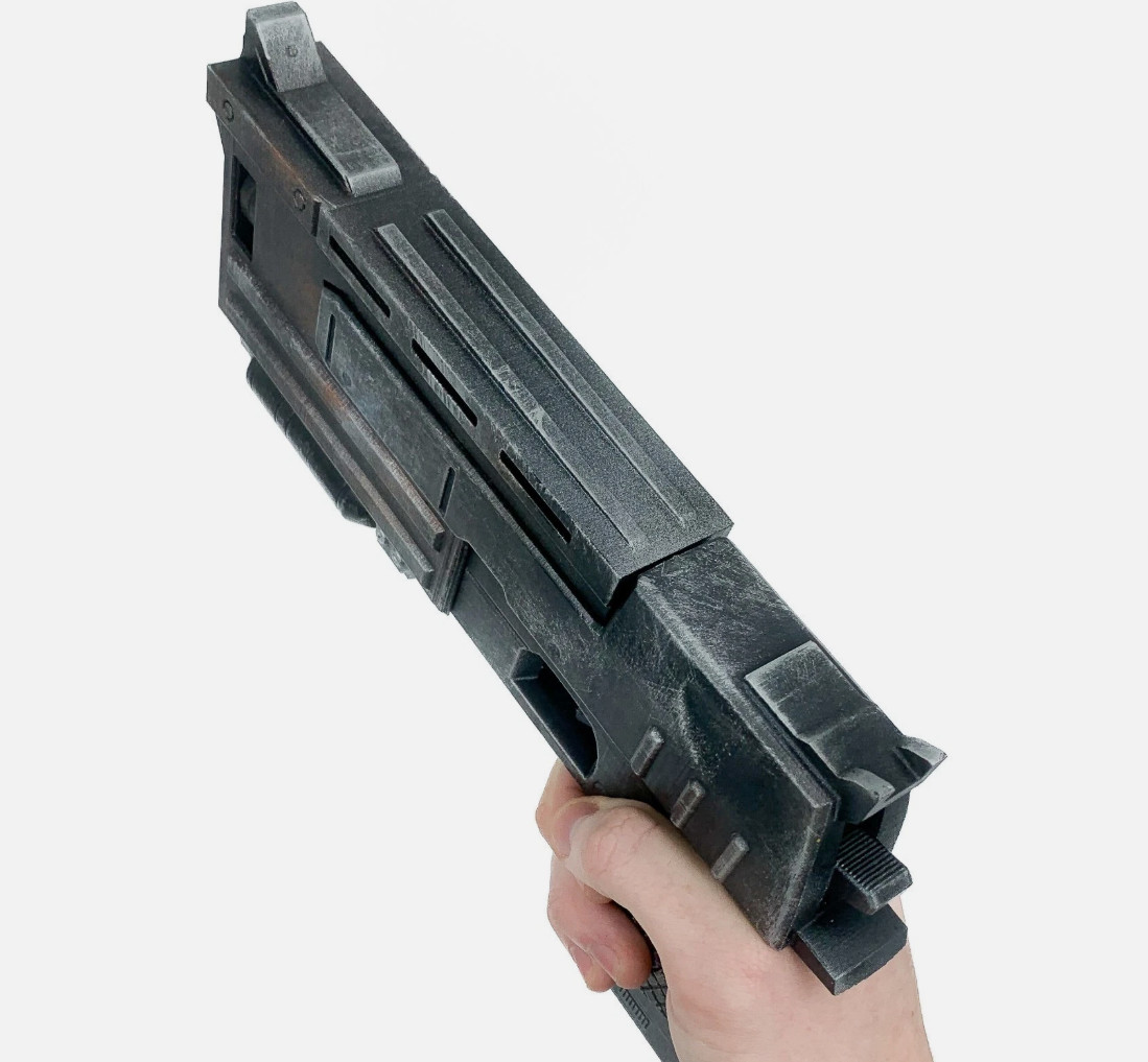 3d printed Alien Blaster pistol Fallout New Vegas Gun Replica Prop Cosplay
