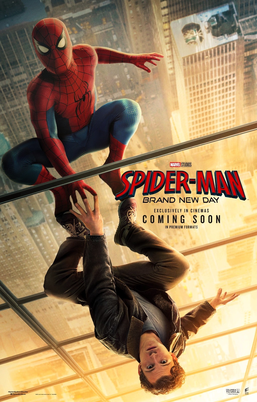 2026 Spiderman Brand New Day Movie Poster 11X17 Tom Holland Zendaya Punisher 🍿