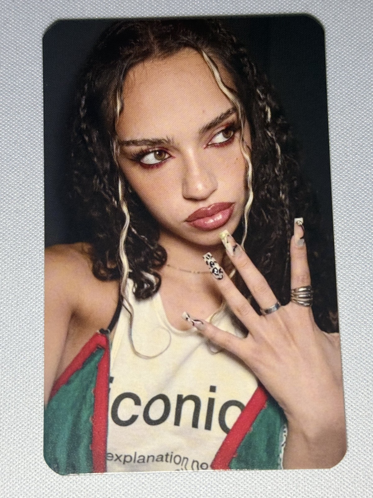 Daniela KATSEYE Photocard – Iconic By Mistake Kpop Cute Sexy Girl Collab